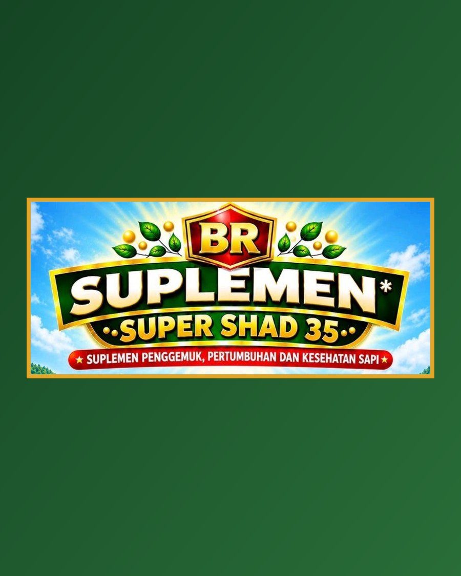 BR SHAD 35, suplemen dan konsentrat penggemuk sapi