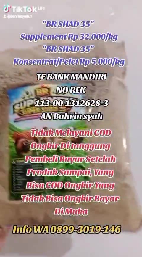 Cuplikan video: Kemasan BR SHAD 35 dan info pemesanan